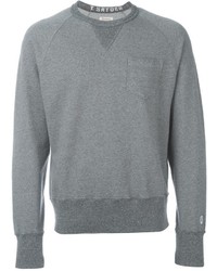 Мужской серый свитер с круглым вырезом от Champion