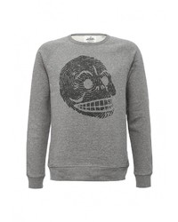 Мужской серый свитер с круглым вырезом от Cheap Monday