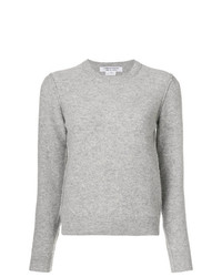 Женский серый свитер с круглым вырезом от Comme Des Garcons Comme Des Garcons