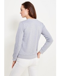 Женский серый свитер с круглым вырезом от Compañia Fantastica