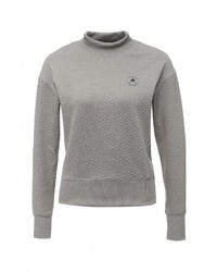 Женский серый свитер с круглым вырезом от Converse