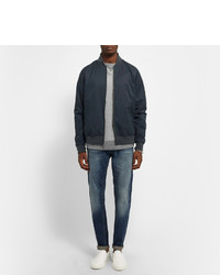 Мужской серый свитер с круглым вырезом от Saturdays Surf NYC