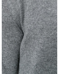 Мужской серый свитер с круглым вырезом от Ballantyne