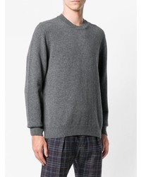 Мужской серый свитер с круглым вырезом от Ps By Paul Smith