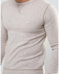 Мужской серый свитер с круглым вырезом от Element