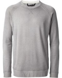 Мужской серый свитер с круглым вырезом от Dear Cashmere