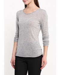 Женский серый свитер с круглым вырезом от Delicate Love