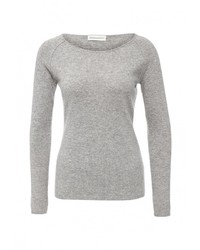 Женский серый свитер с круглым вырезом от Delicate Love