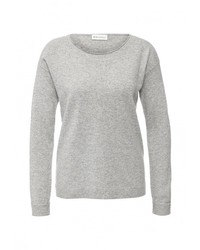 Женский серый свитер с круглым вырезом от Delicate Love