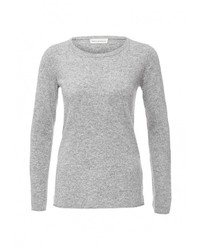 Женский серый свитер с круглым вырезом от Delicate Love