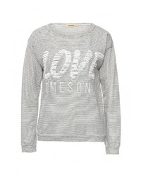 Женский серый свитер с круглым вырезом от Dorado