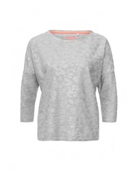 Женский серый свитер с круглым вырезом от DRYWASH