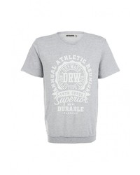 Мужской серый свитер с круглым вырезом от DRYWASH