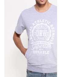 Мужской серый свитер с круглым вырезом от DRYWASH