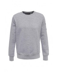 Мужской серый свитер с круглым вырезом от E-Bound