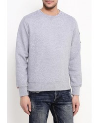 Мужской серый свитер с круглым вырезом от E-Bound