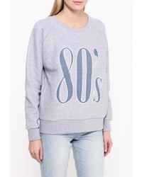 Женский серый свитер с круглым вырезом от Eleven Paris