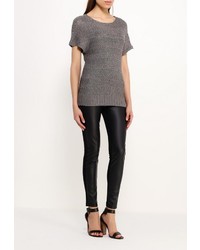 Женский серый свитер с круглым вырезом от Emoi