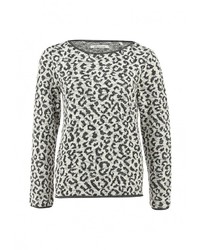 Женский серый свитер с круглым вырезом от Emoi