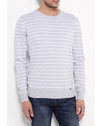 Мужской серый свитер с круглым вырезом от FiNN FLARE