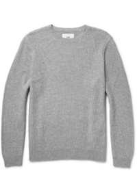 Мужской серый свитер с круглым вырезом от Folk