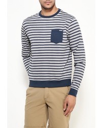 Мужской серый свитер с круглым вырезом от Fresh Brand