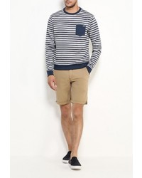 Мужской серый свитер с круглым вырезом от Fresh Brand