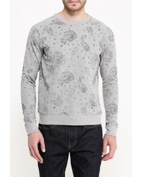 Мужской серый свитер с круглым вырезом от Fresh Brand