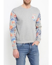 Мужской серый свитер с круглым вырезом от Fresh Brand