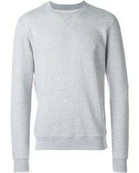 Мужской серый свитер с круглым вырезом от Gant