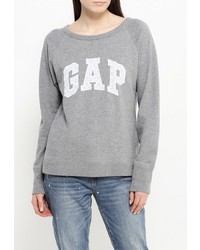 Женский серый свитер с круглым вырезом от Gap