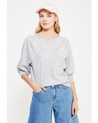 Женский серый свитер с круглым вырезом от Gap