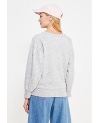 Женский серый свитер с круглым вырезом от Gap