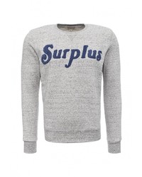 Мужской серый свитер с круглым вырезом от Gianni Lupo