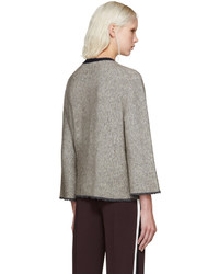 Женский серый свитер с круглым вырезом от 3.1 Phillip Lim