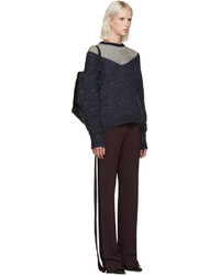 Женский серый свитер с круглым вырезом от 3.1 Phillip Lim