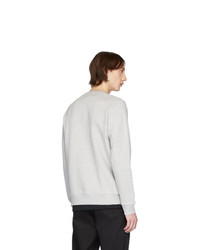 Мужской серый свитер с круглым вырезом от Norse Projects