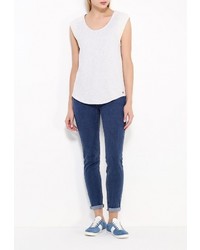 Женский серый свитер с круглым вырезом от Harris Wilson