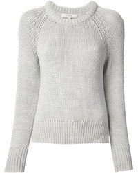 Женский серый свитер с круглым вырезом от IRO