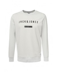 Мужской серый свитер с круглым вырезом от Jack &amp; Jones