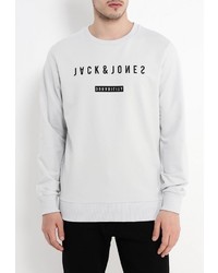 Мужской серый свитер с круглым вырезом от Jack &amp; Jones