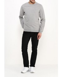 Мужской серый свитер с круглым вырезом от Jack &amp; Jones