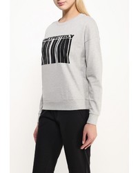 Женский серый свитер с круглым вырезом от Jacqueline De Yong