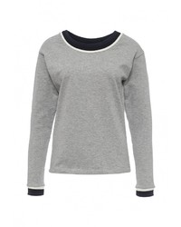 Женский серый свитер с круглым вырезом от Jacqueline De Yong