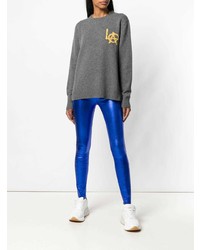 Женский серый свитер с круглым вырезом от Adaptation