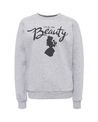 Женский серый свитер с круглым вырезом от Katya Dobryakova