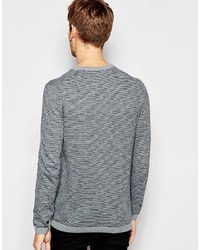 Мужской серый свитер с круглым вырезом от Esprit