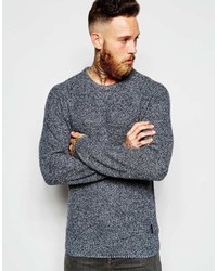 Мужской серый свитер с круглым вырезом от Lee