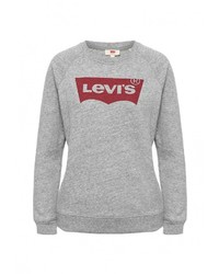 Женский серый свитер с круглым вырезом от Levi's