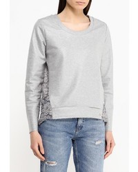 Женский серый свитер с круглым вырезом от Liu Jo Jeans